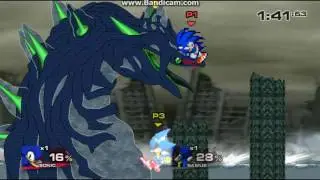 SSF2: Sonic The Hedgehog vs Metal Sonic The Hedgehog
