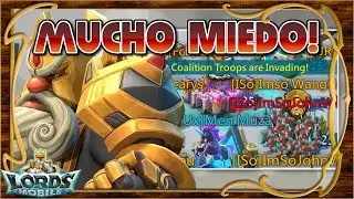 🔥 When a 500M Castle Strikes Fear! Rally Trap in Action! - Lords Mobile ES