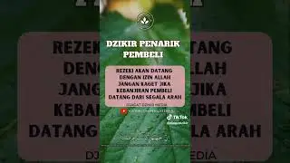 DOA PENARIK PEMBELI DAGANG LARIS CUKUP PUTAR DOA INI