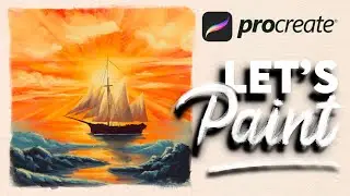 Sail Boat Painting - Procreate tutorial 186