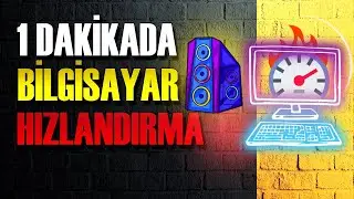 1 DAKİKADA BİLGİSAYAR HIZLANDIRMA | FPS ARTTIRMA | Windows Bilgisayar Hızlandırma
