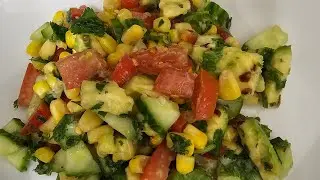 Avocado Homemade salad