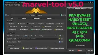 أفضل أداة مجانية لجميع أجهزة الأندرويد/ Marvel GSM Tool V5.0 Download Free MTK Qualcomm