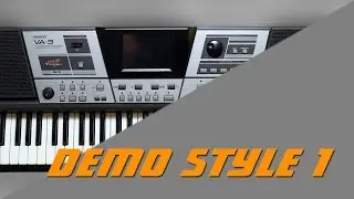 Синтезатор Roland VA-3. Demo Style. Часть 1