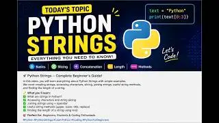 Strings in python🐍 