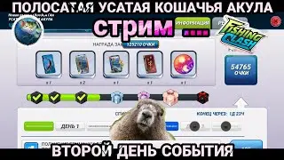 Новая Рыба Полосатая Усатая кошачья Акула/ Второй День События / Fishing Clash: Реальная рыбалка