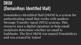 Domain Keys Identified Mail