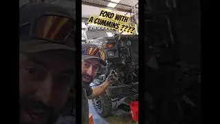 Ford With A CUMMINS ? #diesel #mechanic #powerstoke