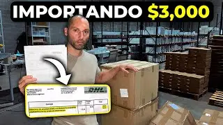 Cómo importar 3000 USD / EUR de Alibaba con DHL