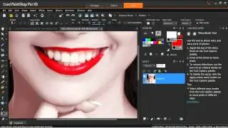 Create Vampire Fangs in PaintShop Pro X6