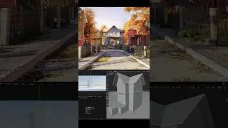 Creating Detailed Streetscaoe In Blender 3D - 