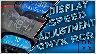 ONYX RCR - MPH Adjustment  Tutorial (Stock and modified RCR)
