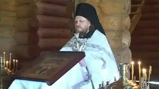 Молебен об успешном строительстве  Успенского храма в Верхнем Мамоне