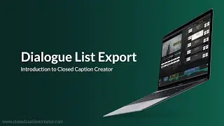 Broadcast Dialogue List Export