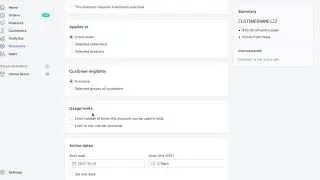 How to manually create discount codes in Shopify