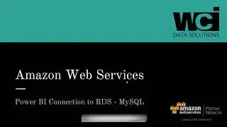 AWS - Power BI to RDS MySQL Connection