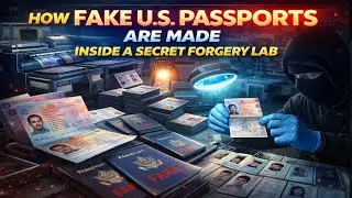 How Fake US  Passports Are Made Inside A Secret Forgery Lab