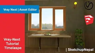Vray Next Sketchup | Asset Editor | Sketchup Nepal