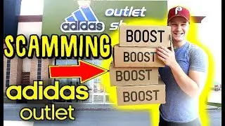 RETURNING FAKE SNEAKERS TO  ADIDAS OUTLET STORE!!! DID IT WORK??
