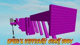Speed's Difficulty Chart Obby (All Stages 1-90) (ROBLOX Obby)