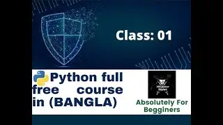 Free Python learning Class for beginners Episode:1 Sumit Hasan