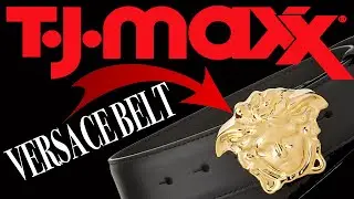 TJ MAXX Sells Belts Versace and more O-YES SHOP WITH ME