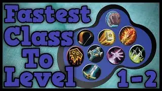 Which Class Levels The Quickest in Classic WoW Level 1 to 2?