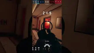 Nitro at the end was criminal #rainbowsixsiege #tiktok #gaming #unlucky #clips