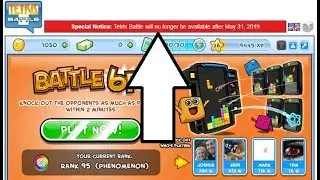 Final Battles on Facebook Tetris Battle Ends on 31 of May 2019 - Battle 6 Players