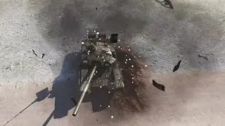 Tank got hit by AIM-9L sidewinder TWICE but didn't blow up :(