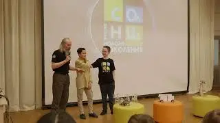 Проектная Робототехника в школе СОлНЦе: Александр Четвергов, Денис Поликарпов и ученики