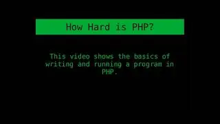 How to Write Your First PHP Program