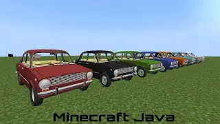 МОД ДЛЯ МАЙНКРАФТ JAVA НА ВАЗ 2101 #майнкрафт #моды #русскиемашины