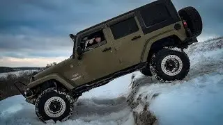 The further, the scarier. NIVA on 16-re. Jeep WRANGLER. SUBARU