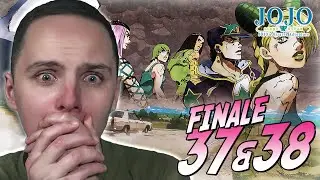 The End of Jojo... | JoJo's Bizarre Adventure: Stone Ocean Part 6 Episode 37 & 38 FINALE Reaction