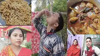 চিকেনের নতুন রেসিপি যা বানানো হলো সবজি দিয়ে # বর খেয়ে কি বলল # সাথে রাতের ডিনারে কি ছিল