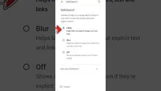 How to Enable Safe Search on google 