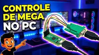 Usando o controle do Megão sem modificação no PC - Projeto Mega Pi Pico