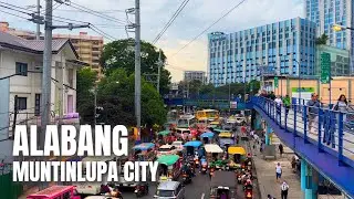 [4K HDR] Late Afternoon Crowd in Muntinlupa City | Alabang Walking Tour (August 2025)