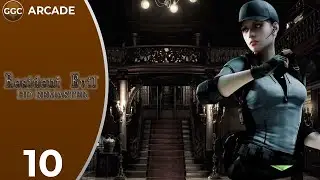 Resident Evil HD Remaster Gameplay (Jill) | Episode 10 | Draining The Swamp | GGC Arcade