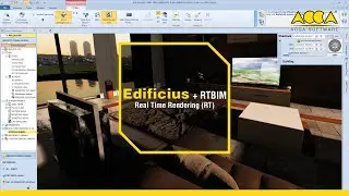 Render en Tiempo Real 3D | Edificius+RTBIM | ACCA software