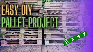 How To Build a Wood Pallet Trellis: A Garden DIY Tutorial | It Is SO EASY!!
