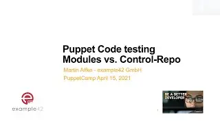Puppet code testing-Modules vs. Control-Repo