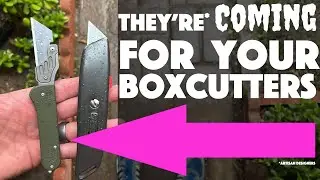 They are coming for your box cutters. Overreach?  The Serge Razor Gen 2 Slipjoint.