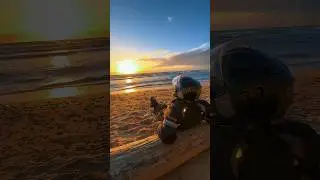 На закате дня мы рисовали горизонт