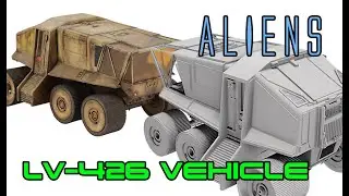 ALIENS LV-426 Vehicle 3D print model - Preview