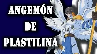 Como Hacer A Angemon Con Plastilina Escolar (Tutorial)/ Digimon Adventure/ Ilustrame