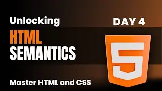 Unlocking HTML Semantics✅: Header, Footer, Main, Section, Article, Aside Tags 🌟 Tutorial 