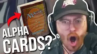 WE MADE MTG HISTORY!!! | MTG Beta Starter Deck Break
