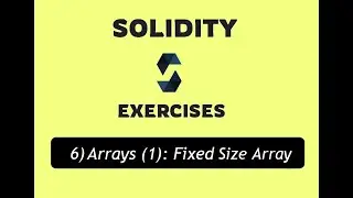 6- Array Exercise 1: Fixed Size Arrays